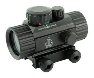 UTG RED/GRN RD W/PICT MNT DECK