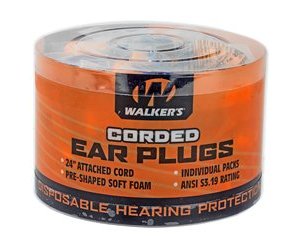 WALKER'S FOAM EAR CRDED PLUGS 50PK