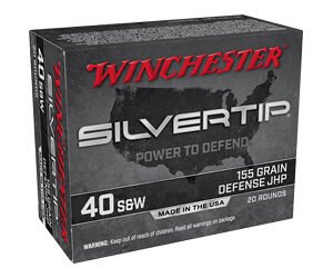 WIN SILVERTIP 40 S&W 155GR HP 20/200