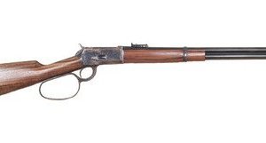 Cimarron AS067 .45 LC 1892 Cogburn Big-Loop Lever-Action Carbine 20" Walnut/Color Case Finish