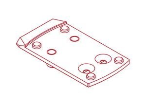 ZRO Delta MODULUS Mounting Plate - SHIELD