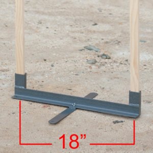 GPS Metal Folding Target Stand - 18" Wide