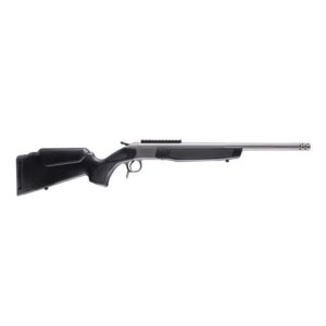 CVA Scout TD Single Shot Rifle 450 BUSHMASTER 22" Threaded Stainless Barrel Black Stock 0 MOA Pic Rail