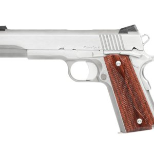 Dan Wesson 1911 Razorback Handgun 10mm Auto 8rd Magazine 5" Barrel Stainless