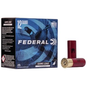 Federal Game-Shok Upland Game Hi Brass Load Shotshells 12 ga 2 3/4" 1-1/4 oz 1330 fps #5 25/ct