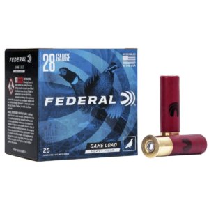 Federal Game-Shok Upland Heavy Field Load Shotshells 28ga  2-3/4" 1 oz #5 1220 fps 25/ct