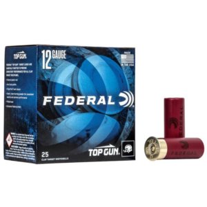 Federal Top Gun Shotshells 12 ga 2-3/4" 1-1/8oz 1200 fps #8 250/ct Case (10 Boxes- 25/ct)