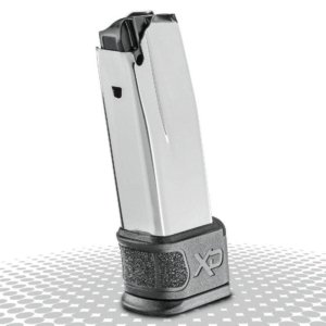 Springfield Armory XD MOD.2 High Capacity Subcompact Handgun Magazine Stainless w Black X-Tension 9mm 16/rd