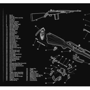 TekMat 12x36 Gun Cleaning Mat - M14 (M1A)