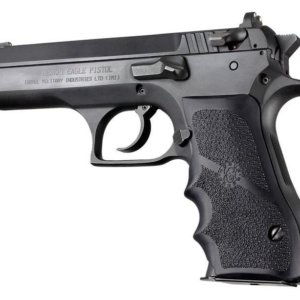 Hogue Magnum Research Baby Eagle .40/9mm Jericho & Uzi Eagle Rubber Grips with Finger Grooves