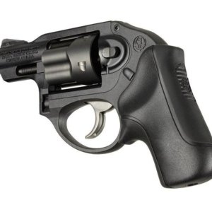 Ruger LCR: Black Rubber Bantam Boot Tamer Cushion Grip without Finger Grooves