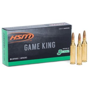 Hunting Shack DBA HSM Munitions HSM GameKing Rifle Ammunition | Hunting Shack DBA HSM Munitions