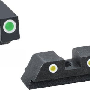 AmeriGlo Classic Tritium NIght Sight Set 3-Dot for GLOCK 1719 22 | AmeriGlo