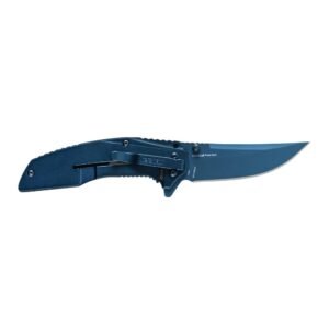 Kershaw Outright Folding Knife 3" Trailing Point Blade Blue Black | Kershaw