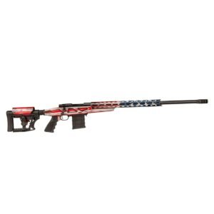 Howa M1500 Flag APC Chassis Rifle 6.5 Creedmoor 10rd Magazines(3) 24" Threaded Barrel 2 Grips
