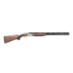 Pointer FT912 O/U Shotgun 12ga 3" Chamber 2rd Capacity 28" Barrel Silver Receiver/Walnut Stock