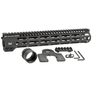 Midwest Industries One Piece Free Float Handguard 12.625" M-LOK Compatible Black