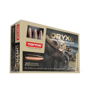 Norma ORYX Rifle Ammunition 7mm Rem Mag 170gr JSP 2887 fps 20/ct | Norma