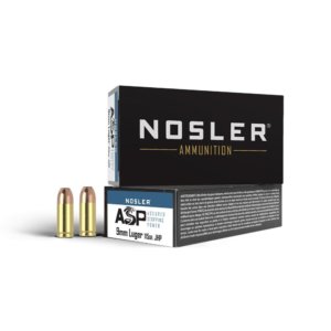 Nosler Match Grade Handgun Ammunition 9mm Luger 115 gr JHP 1170 fps 50/ct