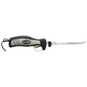 Old Timer 110 Volt Electric Fillet Knife 8" Blade Black and Grey
