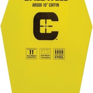 AOB Caldwell AR500 10" Coffin Target | AOB