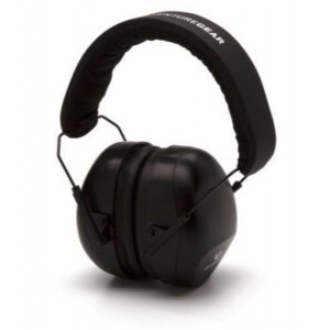 Pyramex VG80 Series Ear Muffs 25dB Black
