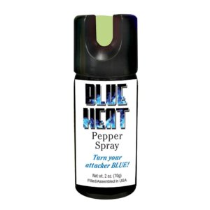 Personal Security Products Eliminator Blue Heat Pepper Spray 2 oz with Blue Dye