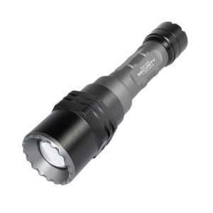 Police Security Flashlights Long Throw Flashlight 700 Lumens Black 1/3 Mile