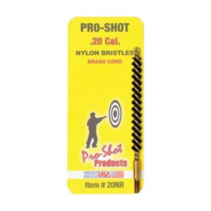 Pro-Shot Nylon Rifle Bore Brush with Brass Core (5/40 Thread) | Pro-Shot