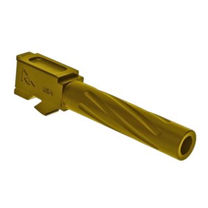 Rival Arms Standard Drop In Barrel for Glock 19 Gen 3/4 Gold | Rival Arms