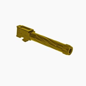 Rival Arms V1 Threaded Gold Barrel for Glock Model 19 Gen3/4 | Rival Arms