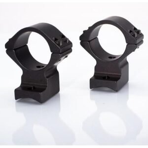 Talley Weatherby 307 Scope Rings 1" Extra High Black | Talley
