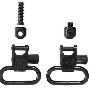 UNCLE MIKES QD SWIVELS FOREND BAND STYLE MACH & WOOD SCREW 1"on