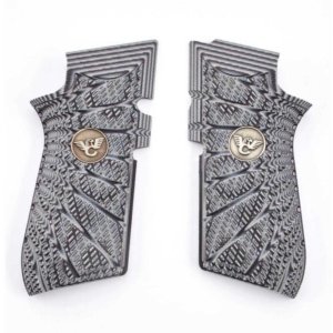 Wilson Combat EDC X9 Handgun Grips Aggressive Starburst Grey/Black