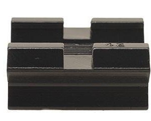 Weaver Standard Top Mount Aluminum Scope Base - Gloss Black - #42 - FRONT Mossberg Remington