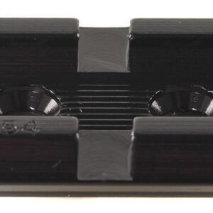 Weaver Standard Top Mount Aluminum Scope Base - Gloss Black - #54 - FRONT/REAR Browning Colt Springfield