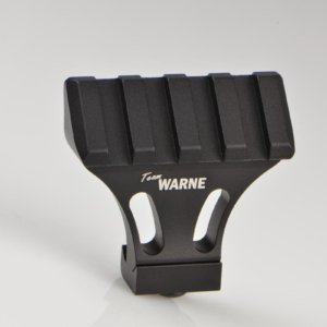 Warne Picatinny Side Mount Adapter 45 degree - Black | Warne