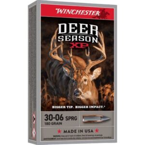 Winchester Deer Season XP Rifle Ammunition .30-06 Sprg 180gr PT 2750 fps 20/ct