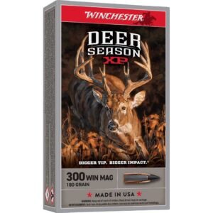 Winchester Deer Season XP Rifle Ammunition .300 Win Mag 180gr PT 2950 fps 20/ct