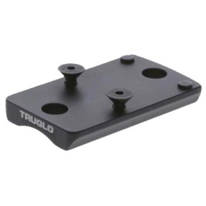 TRUGLO Dot Optic Mount for Ruger 10/22 Rifle Receiver Mount Black | TRUGLO