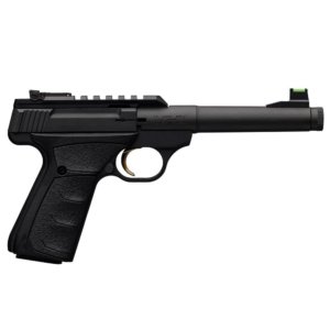Browning Buck Mark Plus Camper UFX Suppressor Ready Handgun .22 LR 10rd Magazine 6" 1/2-28 Threaded Barrel Black
