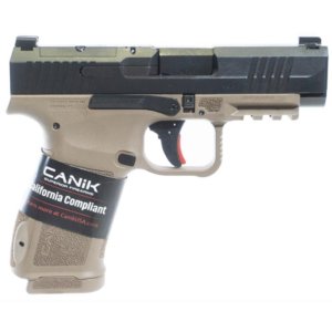Canik Mete MC9 LS Handgun 9mm Luger 10rd Magazine 3.6" Barrel Black/FDE CA Compliant
