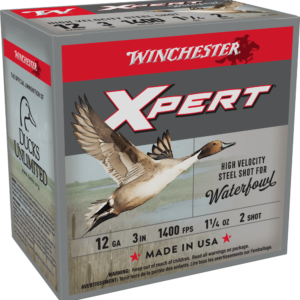 WINCHESTER XPERT STEEL SHOT 12GA 3" 1 1/4OZ #2 SHOT 25RD BOX 250RD CASE