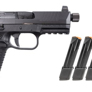 FN 509 M TACTICAL BUNDLE BLACK 9MM 4.5" 1-15RD 4-24RD MAGS