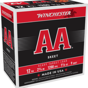 WINCHESTER AA HVY TRGT 12GA 23/4 #9 1-1/8OZ 25RDS