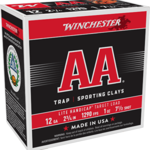 WINCHESTER 12G 2-3/4" #7.5 AA LT HNDICAP TRGT 1OZ 25RDS
