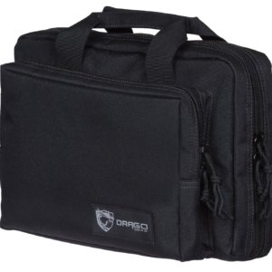 DRAGO PRO GEAR DOUBLE PISTOL CASE BLACK (24/CASE)