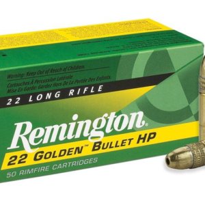 REMINGTON 22 GOLDEN BULLET, 22 LR, HV 36GR HP 50 RD/BX 100 BX/CS
