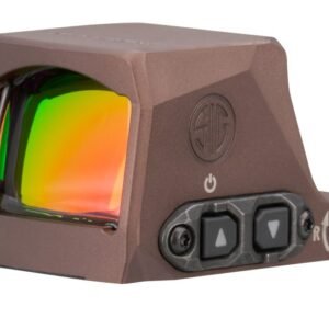 SIG SAUER ROMEO X OPTIC, ENCLOSED, COMPACT FOOTPRINT, CIRCLE DOT, FDE