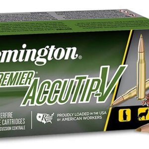 REMINGTON PRA222RB 222 REM 50GR ACCUTIP-V BT 20 RD/BX 10 BX/CS